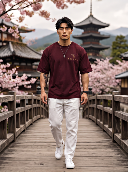 Premium Japan Black T-Shirt For Tremi
