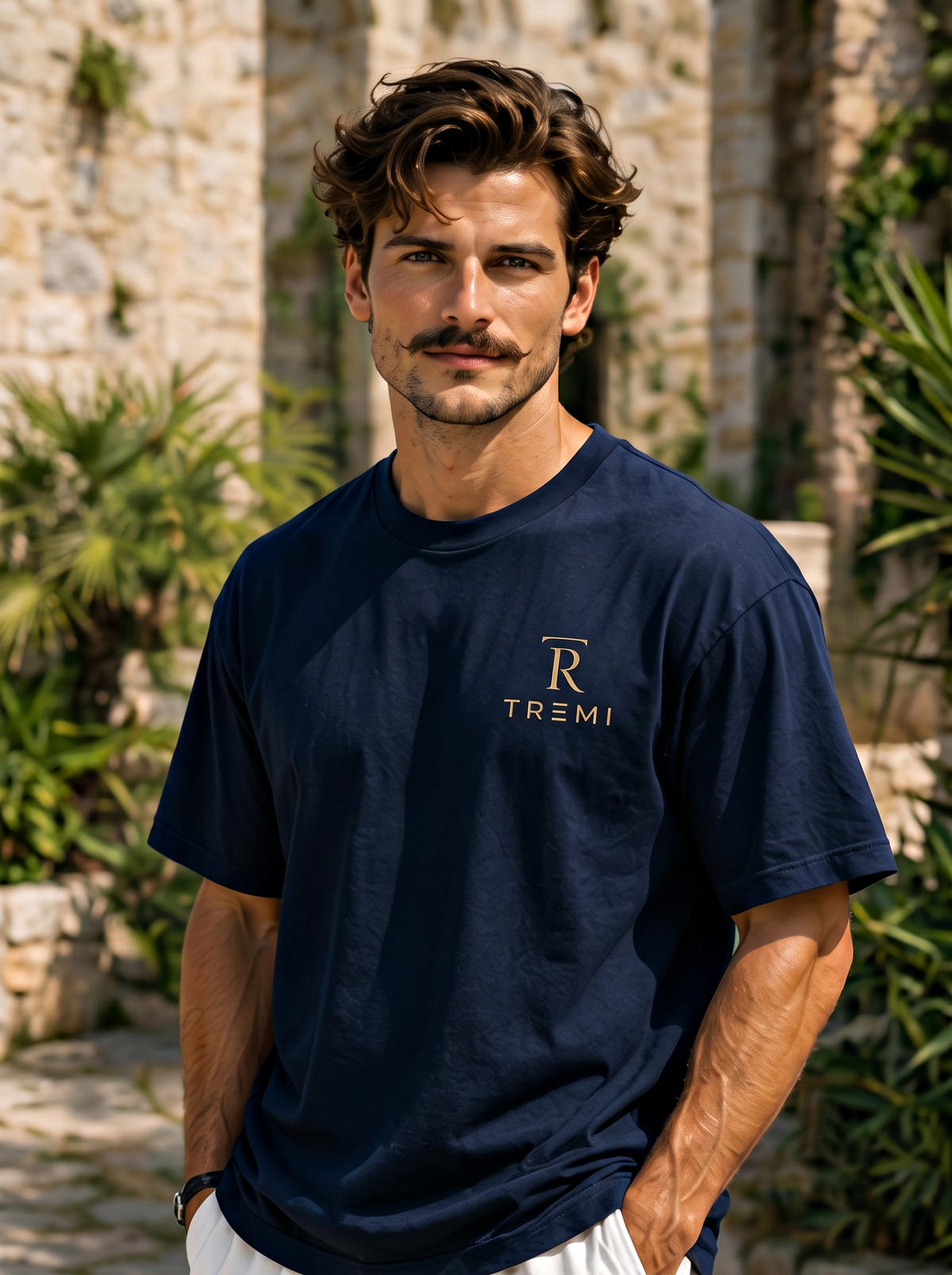 Best Sellers Hourse Design Black | Blue T-Shirts For Tremi